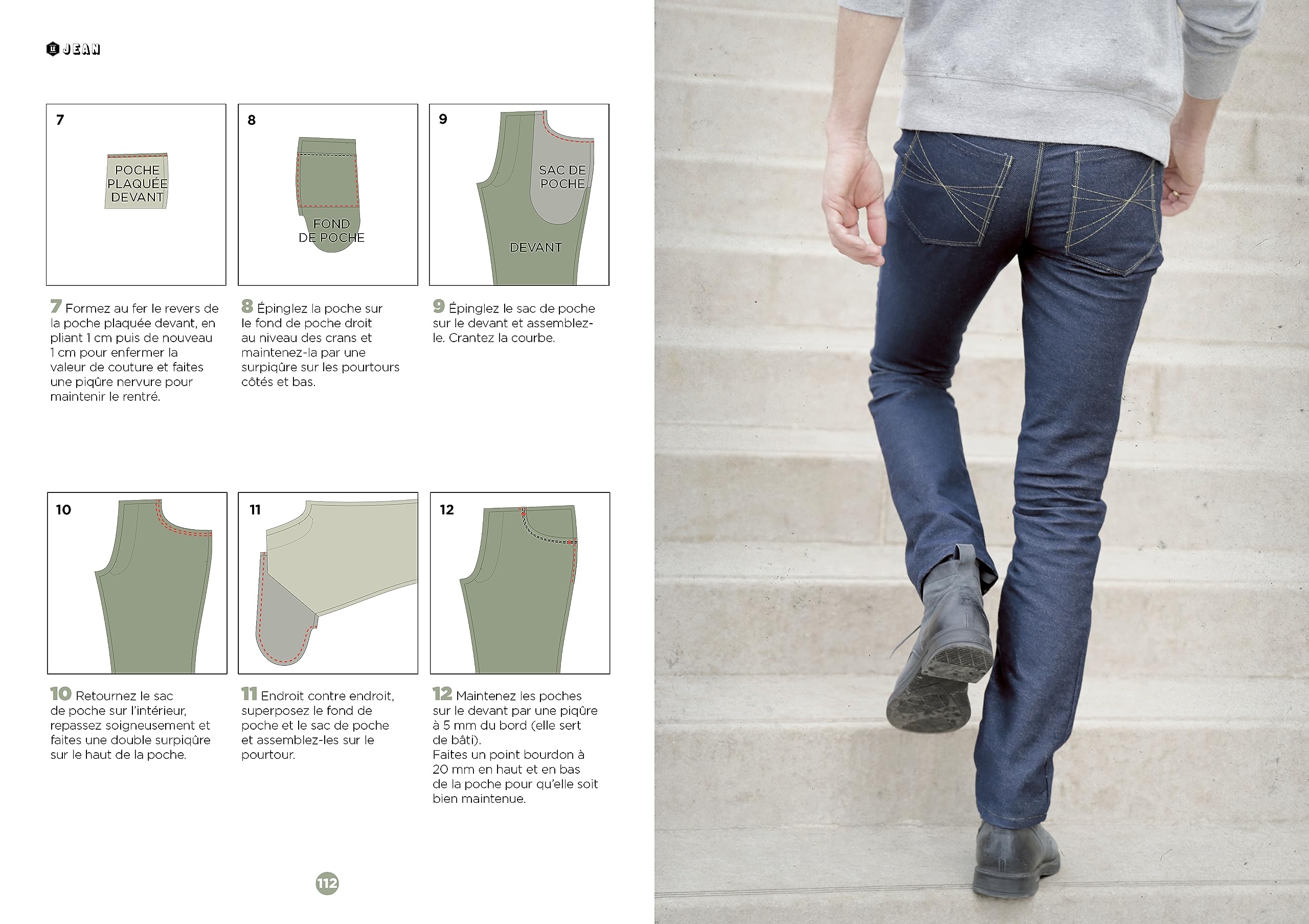 Monsieur Couture - NED: 16 modèles pour homme du XS au XXL