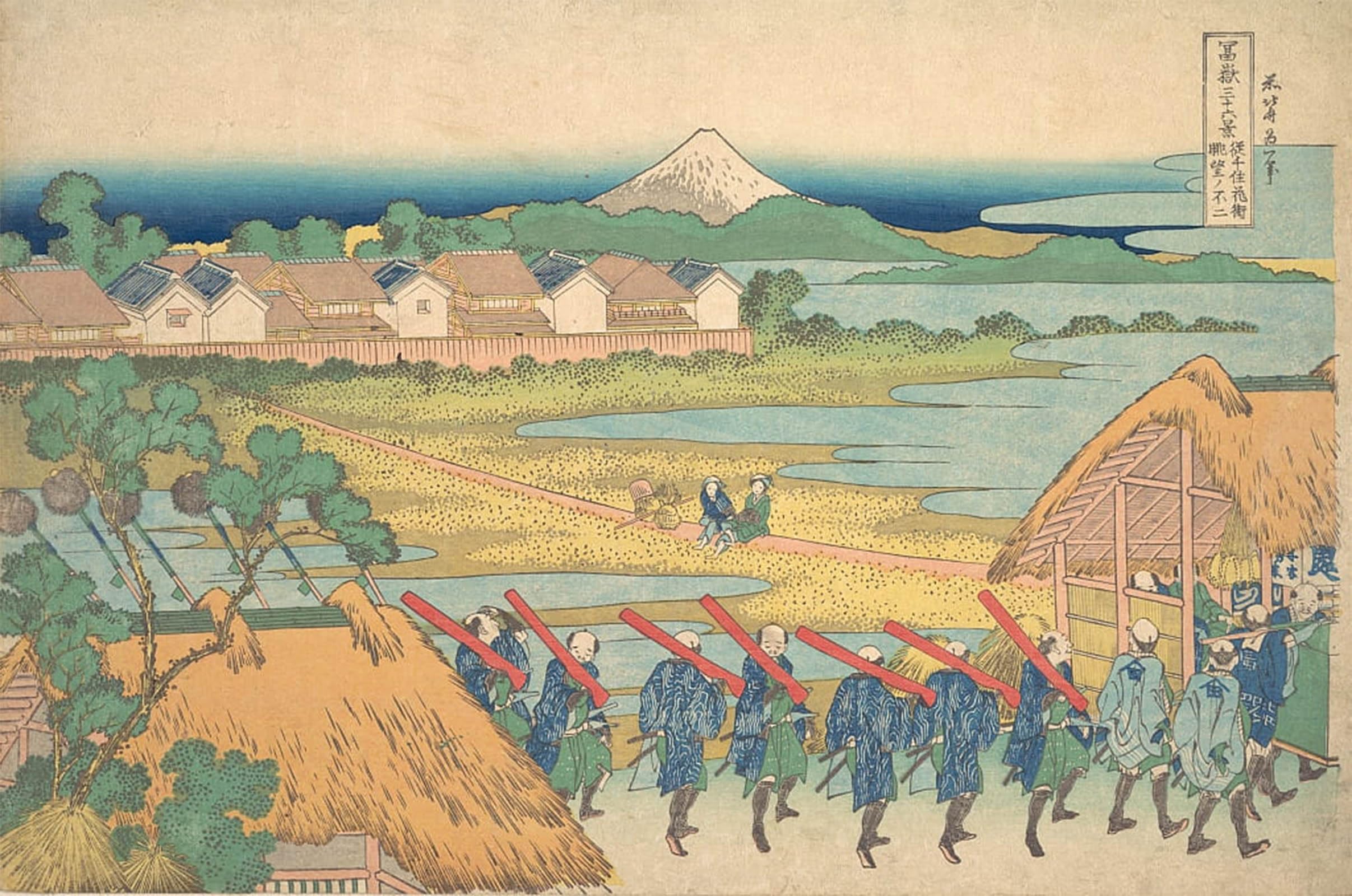 Graffiti Art Mural Fuji Hokusai : la solution pour dynamiser vos murs blancs - 5