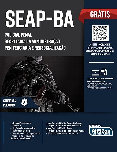 Apostila SEAPBA - Policial Penal da Secretaria de Administração Penitenciária e Ressocialização da Bahia