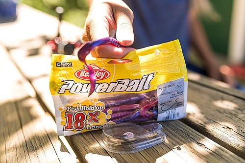 Miniatura 9 de Berkley PowerBait Power Worms - Cebo suave para pesca