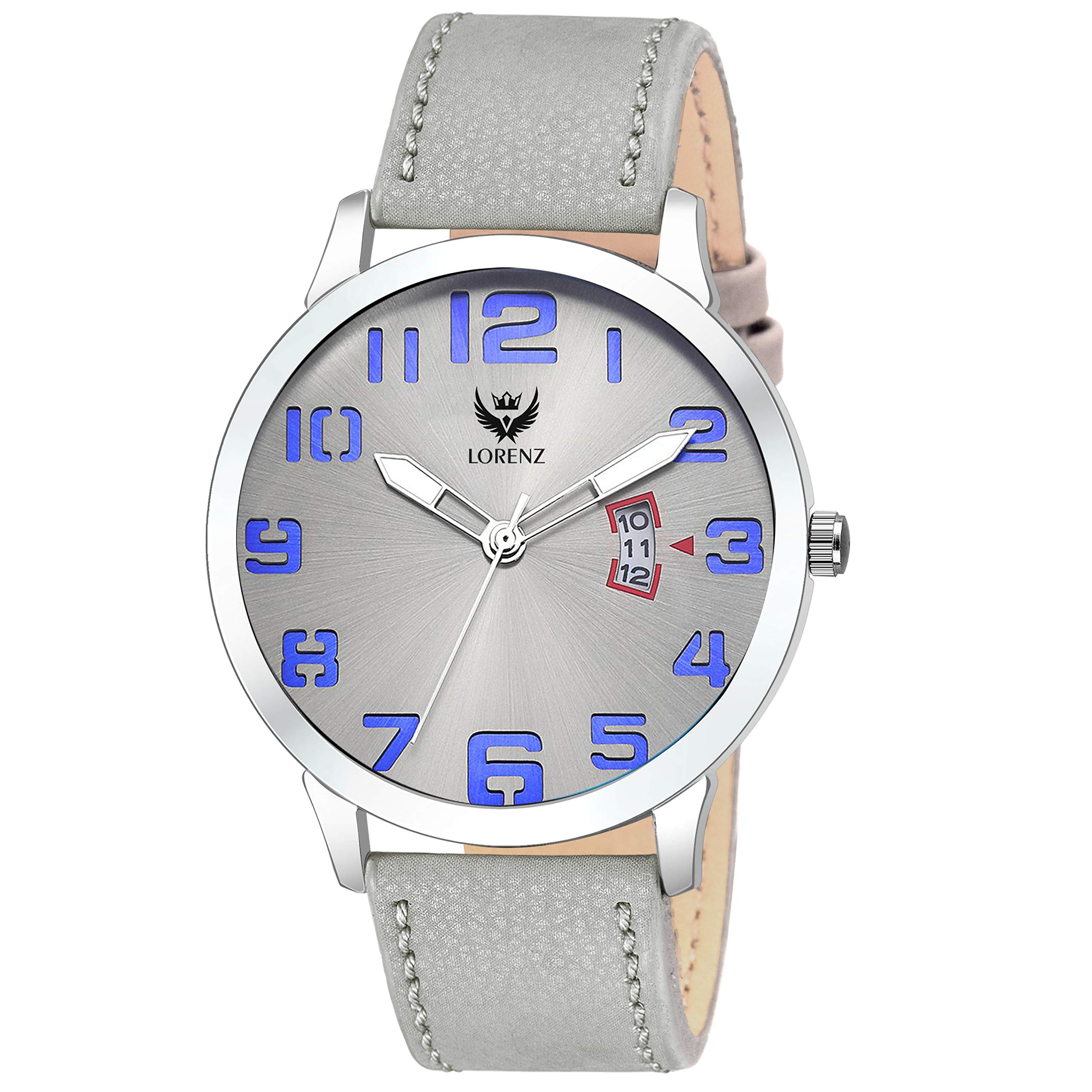 LORENZ Analog Grey Dial Slim Watch for Men | Watch for Boys- MK-3063K (B08CRVLHYX) Amazon Price History, Amazon Price Tracker