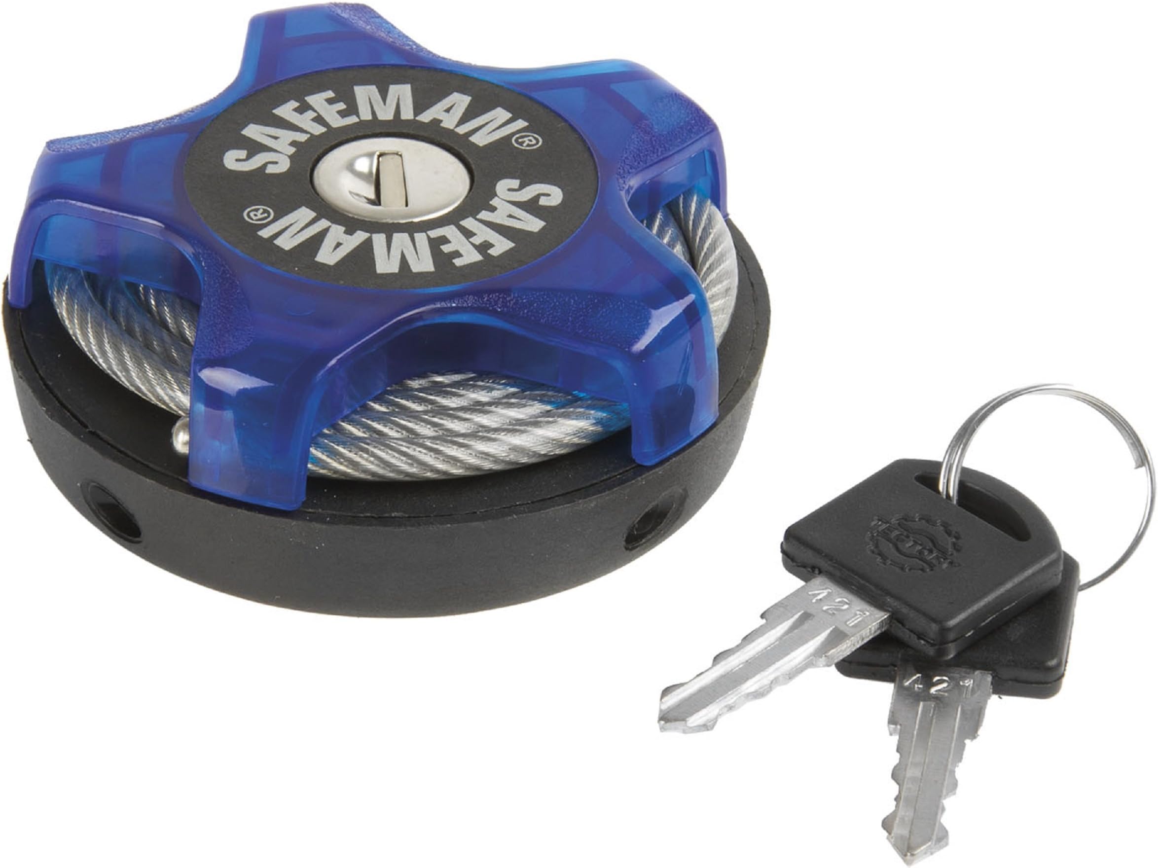 Safeman® Cable Lock, ski Lock, Snowboard Lock - Multifunctional Lock with Key
