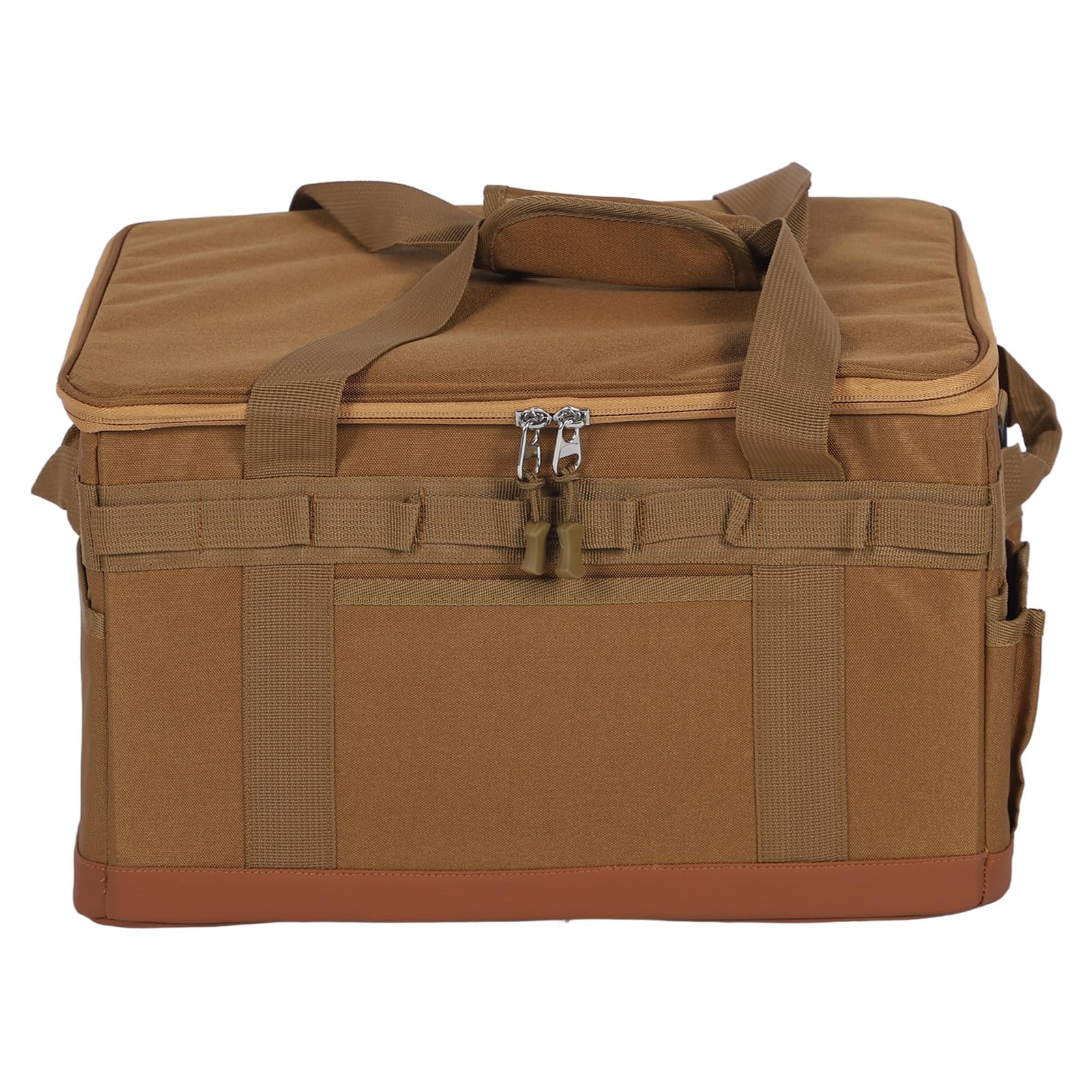 Asixxsix Borsa Portaoggetti da Campeggio, Organizer Pieghevole per Pentole da Campeggio da 30 Litri, Borsa Tattica con Manici per Pentole da Escursionismo, Viaggi, Auto, Design Rigido