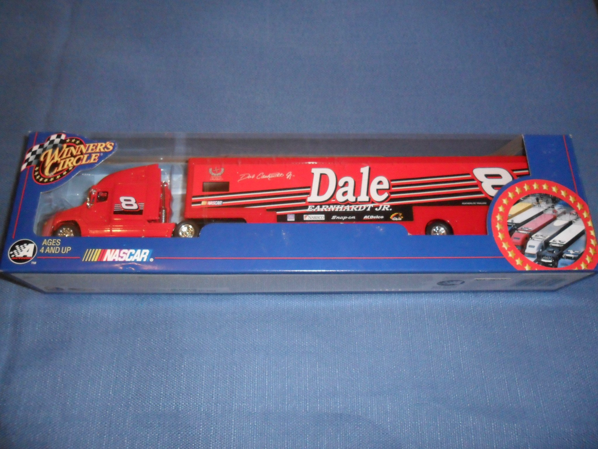 NASCAR 2001 Action Winner's Circle . . . Dale Earnhardt Jr. #8 "Dale Trailer Rig Hauler Diecast