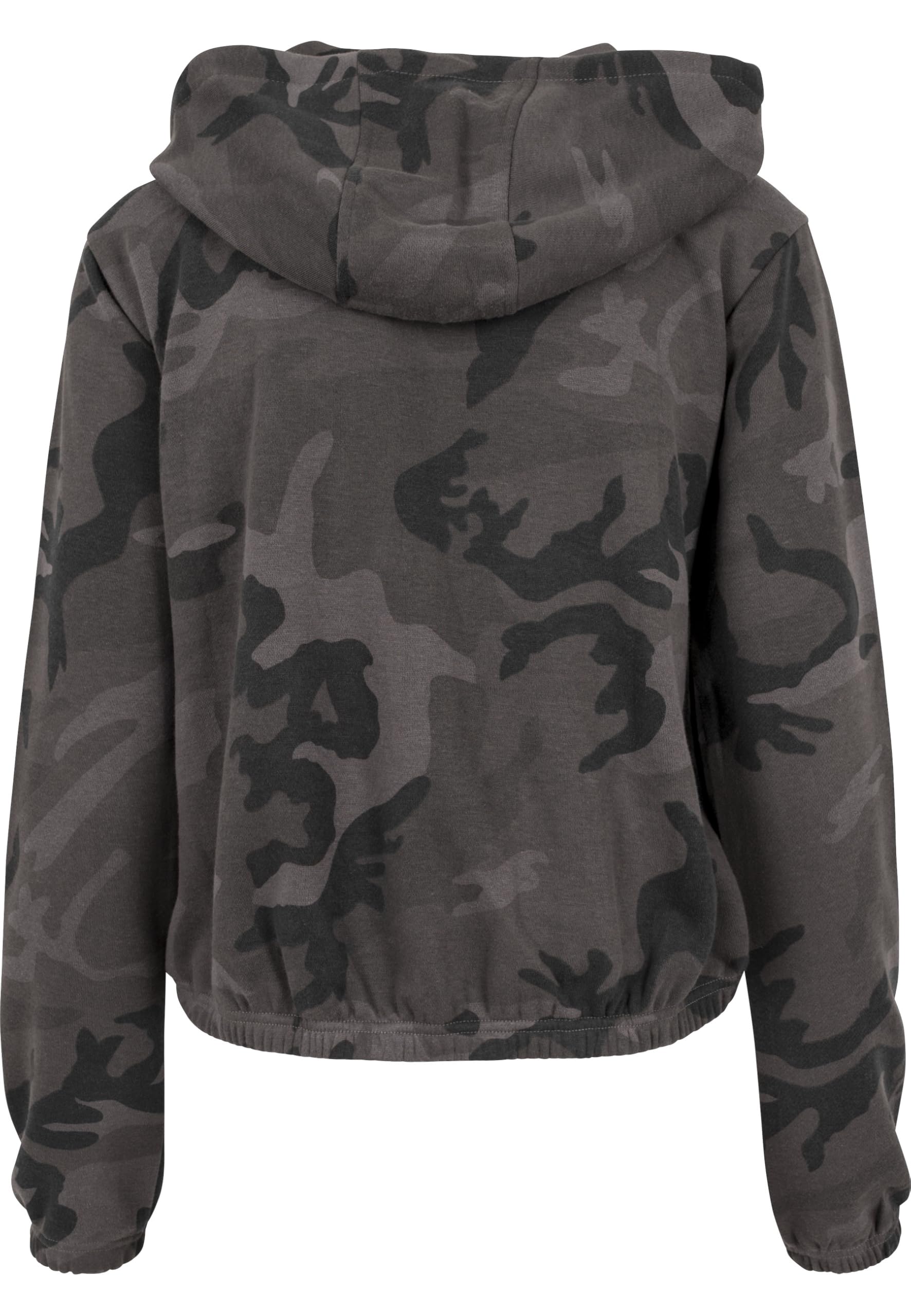 Urban Classics Ladies Camo Cropped Hoody - Sudadera con capucha Mujer