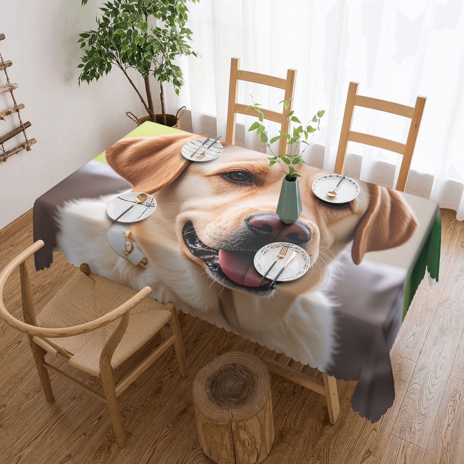 Nappe de table facile d'entretien et déperlante pour protéger vos meubles des taches