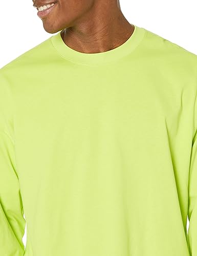 Miniatura 3 de Tienda Essentials Camiseta de manga larga para hombre de algodón orgánico de gran tamaño