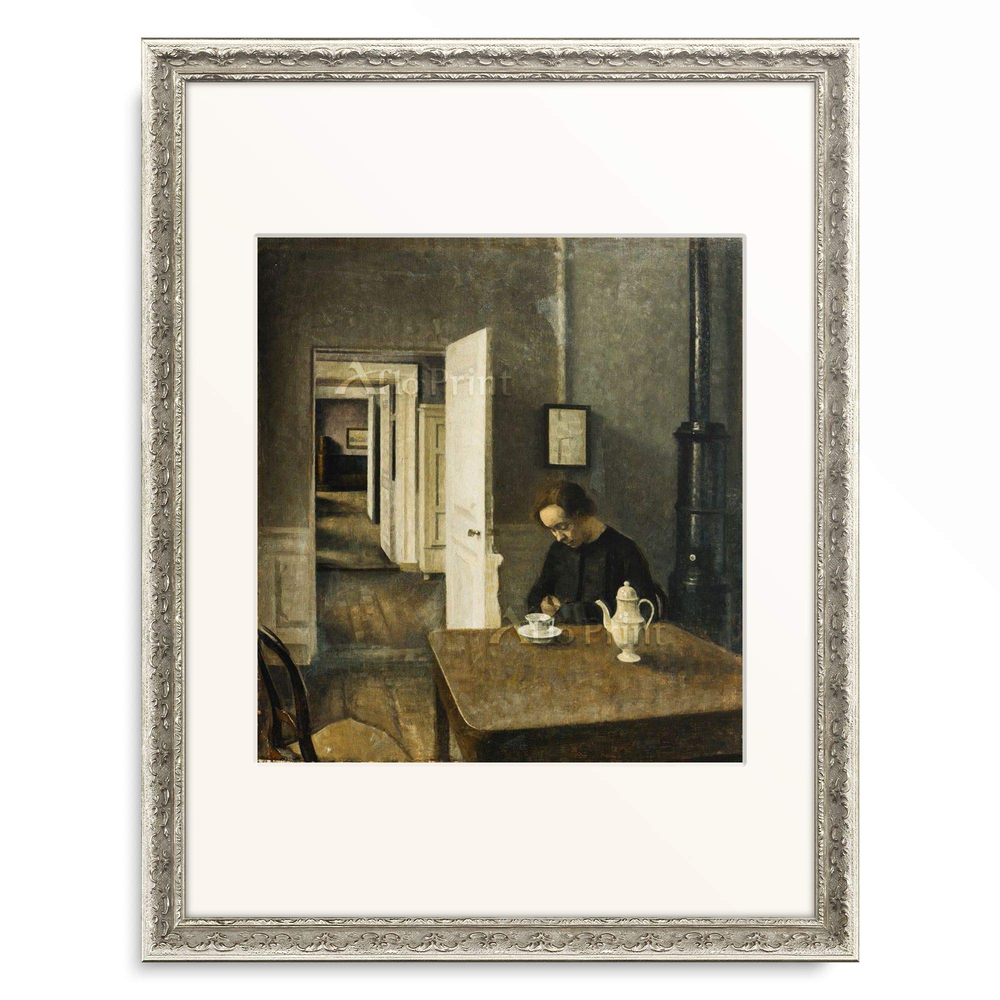 Amazon｜ヴィルヘルム・ハンマースホイ Vilhelm Hammershøi 「An