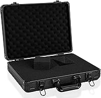 Vista 12 de Funda de transporte de 11 pulgadas, ideal para almacenar sistemas de micrófono inalámbrico y transportar equipos de cámara, funda