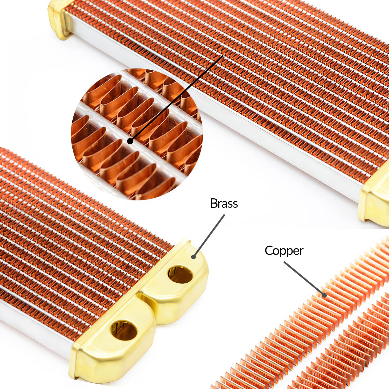 80mm Del Computer In Alluminio Del Radiatore di Raffreddamento Ad Acqua di Raffreddamento Per CPU GPU VGA RAM Dissipatore di calore  7