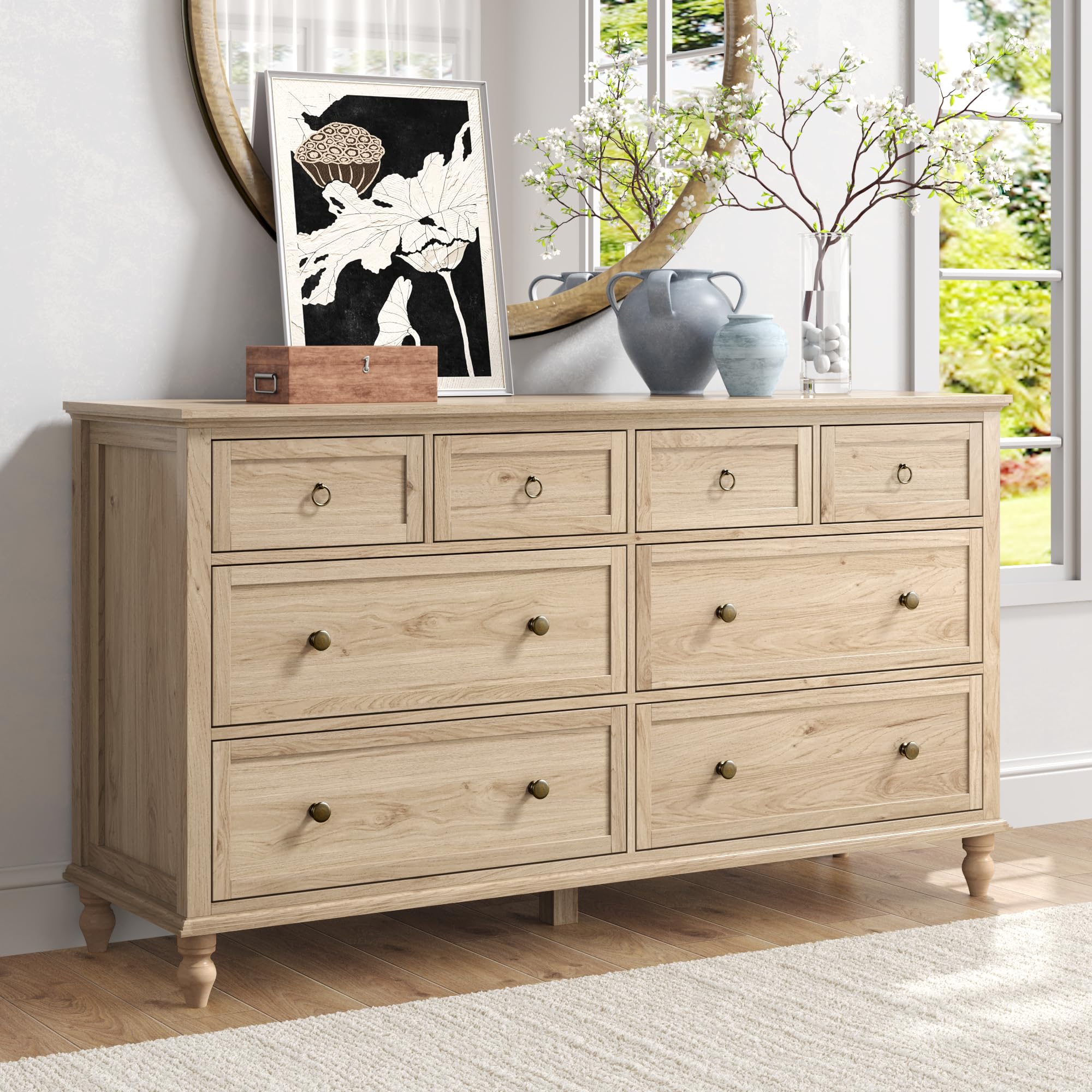 Amazon.com: chartustriable 65inch Large Long Drawer Dresser w/Deep