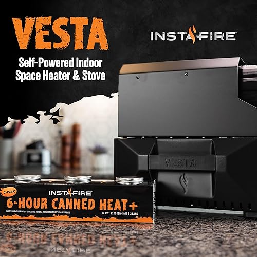 Miniatura 2 de VESTA Self-Powered Indoor Space Heater  Stove Compact Off-Grid Emergency