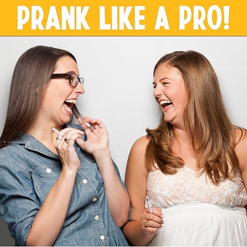 Miniatura 3 de Cigarrillos falsos de hojaldre que soplan humo, paquete de 8, cigarrillos de imitación de 3.25 pulgadas con un aspecto realista, accesorio para