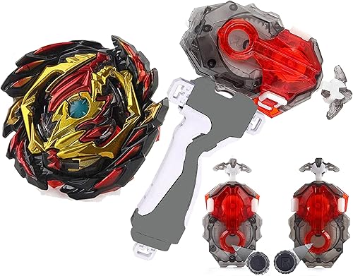 Bay Blades for 8-12 B-184 Launcher Set Gaming Top Toys B-145 DX Starter Venom Diabolos.Vn.B Bey Battling Tops Burst Left and Right Launcher Grip