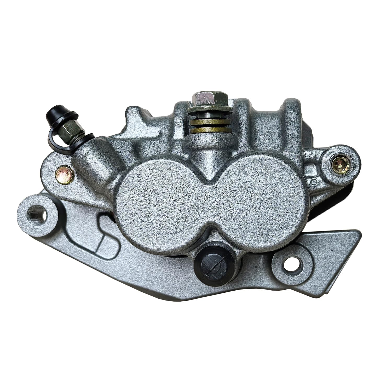 Front Brake Caliper with Brake Pads Compatible with Honda CR125 CR250 CR500 CRF125 CRF150 CRF230 CRF250 CRF450 XR250 XR400 XR600 XR650 OEM # 45150-KZ4-J21 45150-KCY-671 45150-K28-911