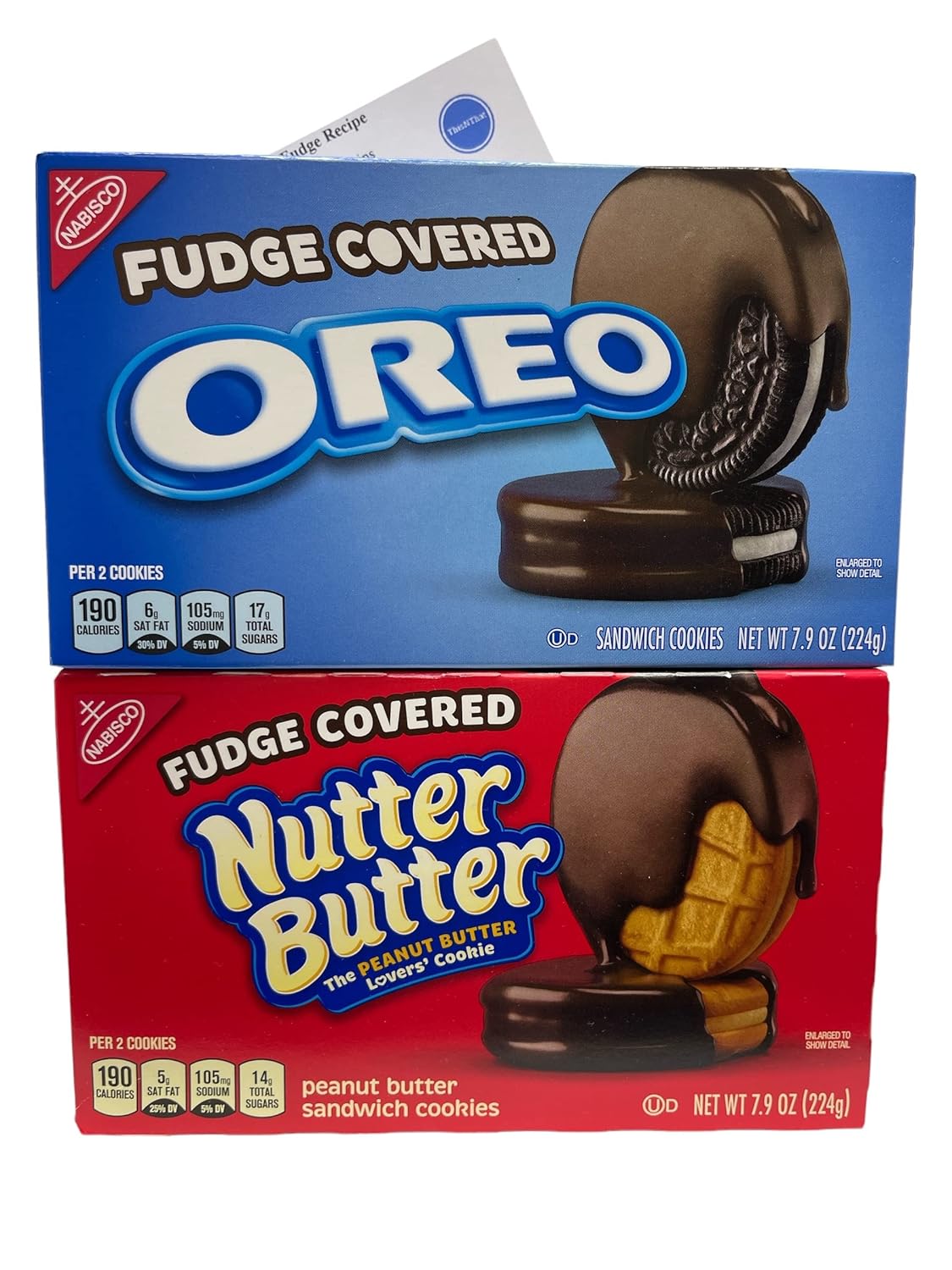 Chocolate Fudge Covered Cookie Bundle (1) Fudge Covered