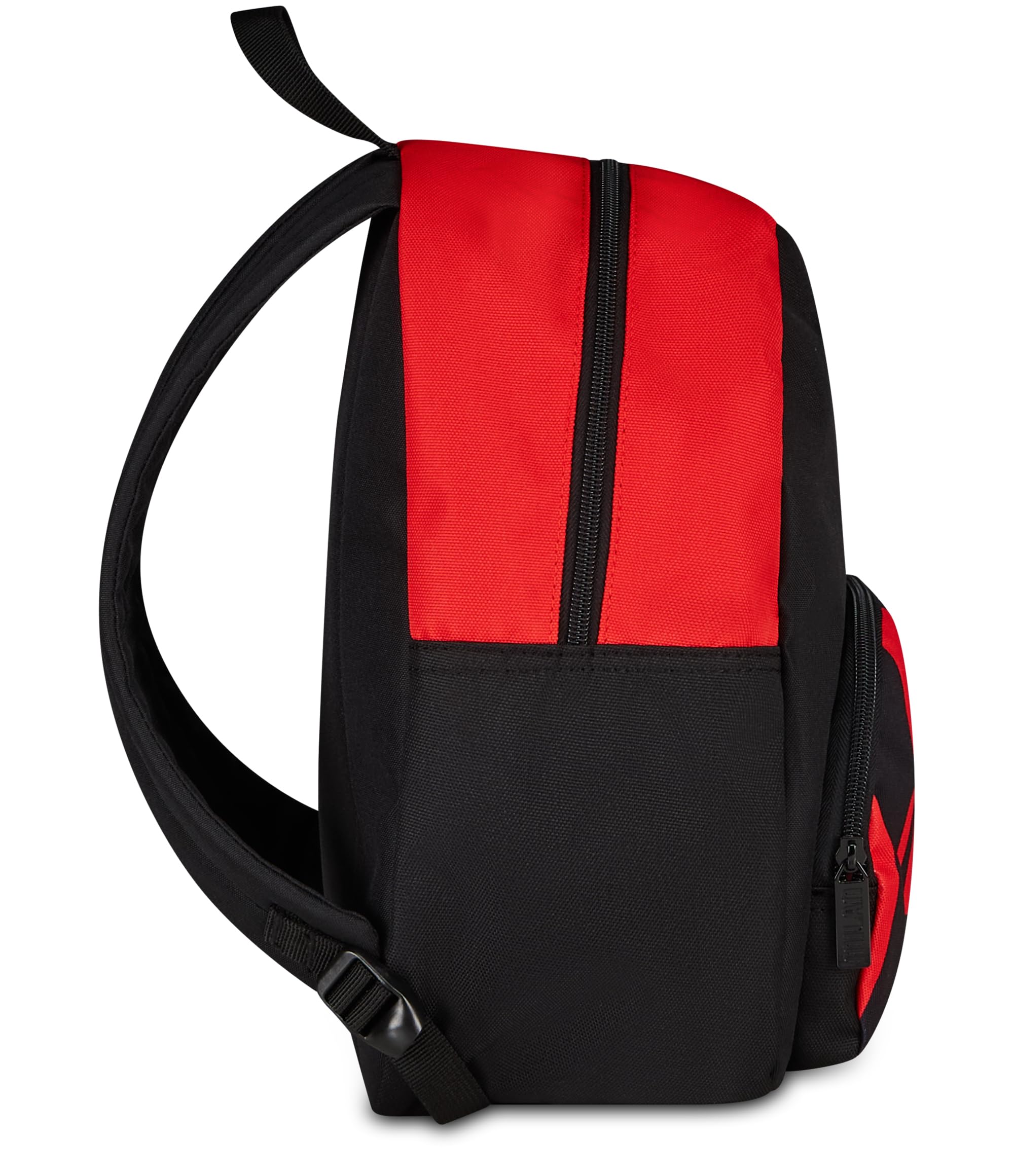 Seven Zaino Small Milan, Nero, 14 L, Zainetto monoscomparto, Tasca frontale, Tasca laterale portaborraccia, Scuola, Asilo, Tempo libero, Bambini, Ragazzi e adulti, Calcio, Prodotto ufficiale