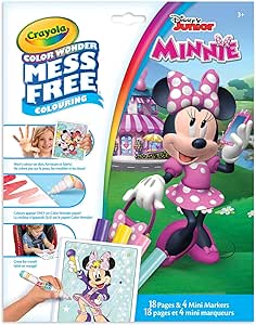 Amazon.com: Crayola Color Wonder - Minnie Mouse para colorear sin ...