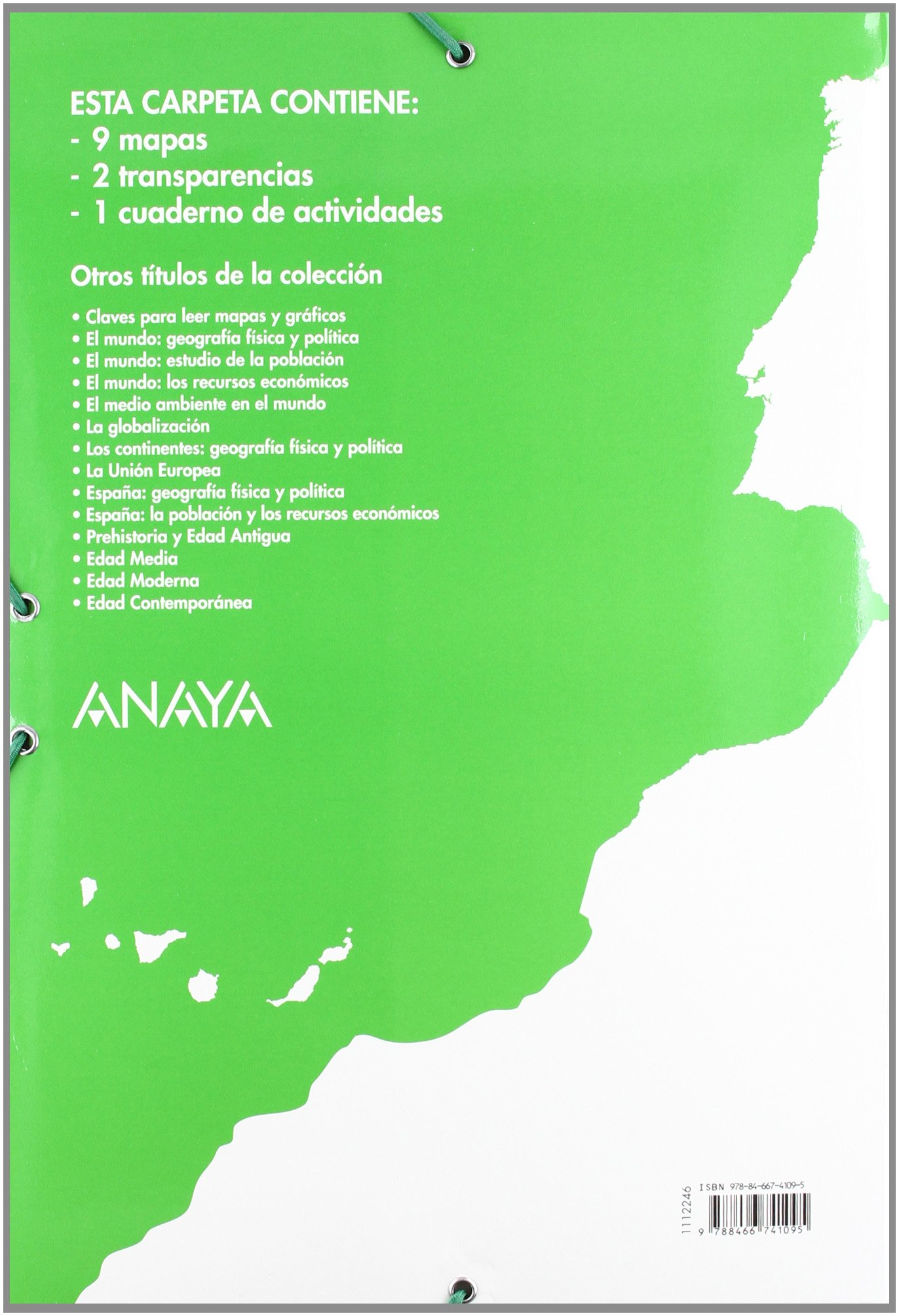España: geografía física y política.