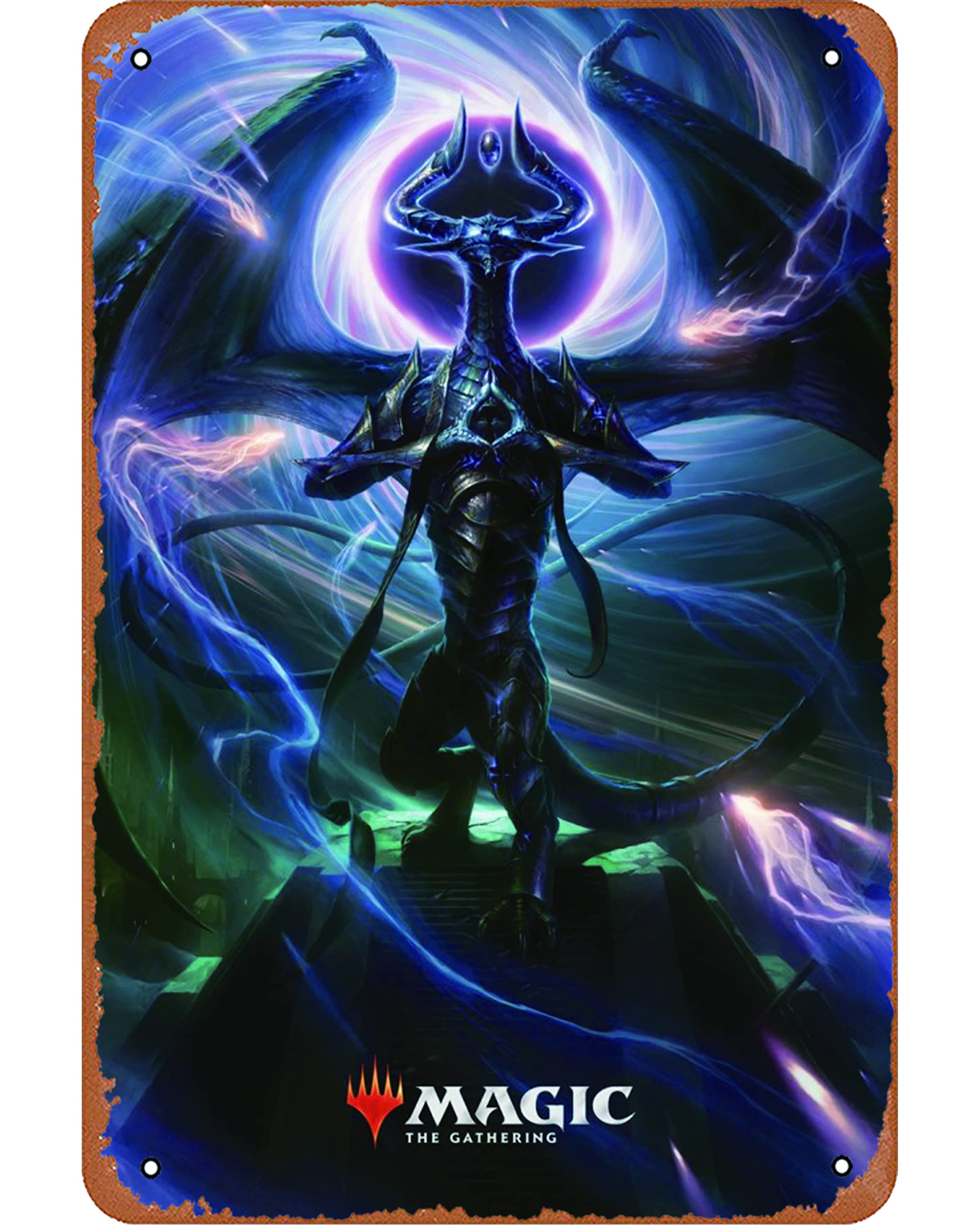 Amazon.com : Magic the Gathering Nicol Bolas Maxi Poster Metal Tin