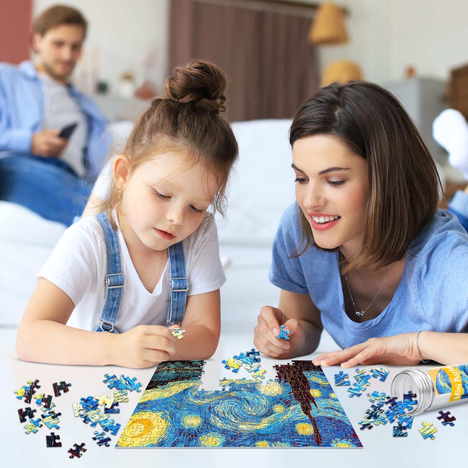 ジグソーパズル Mini LUK Amazon.com: 234-Piece Mini Puzzles for Adults & Kids, 6