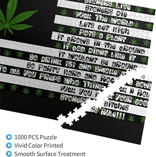 Miniatura 2 de NELife Rompecabezas de 1000 piezas con citas de amor, divertido juguete educativo para niños de 12 años, adolescentes y familias. Juegos educativos