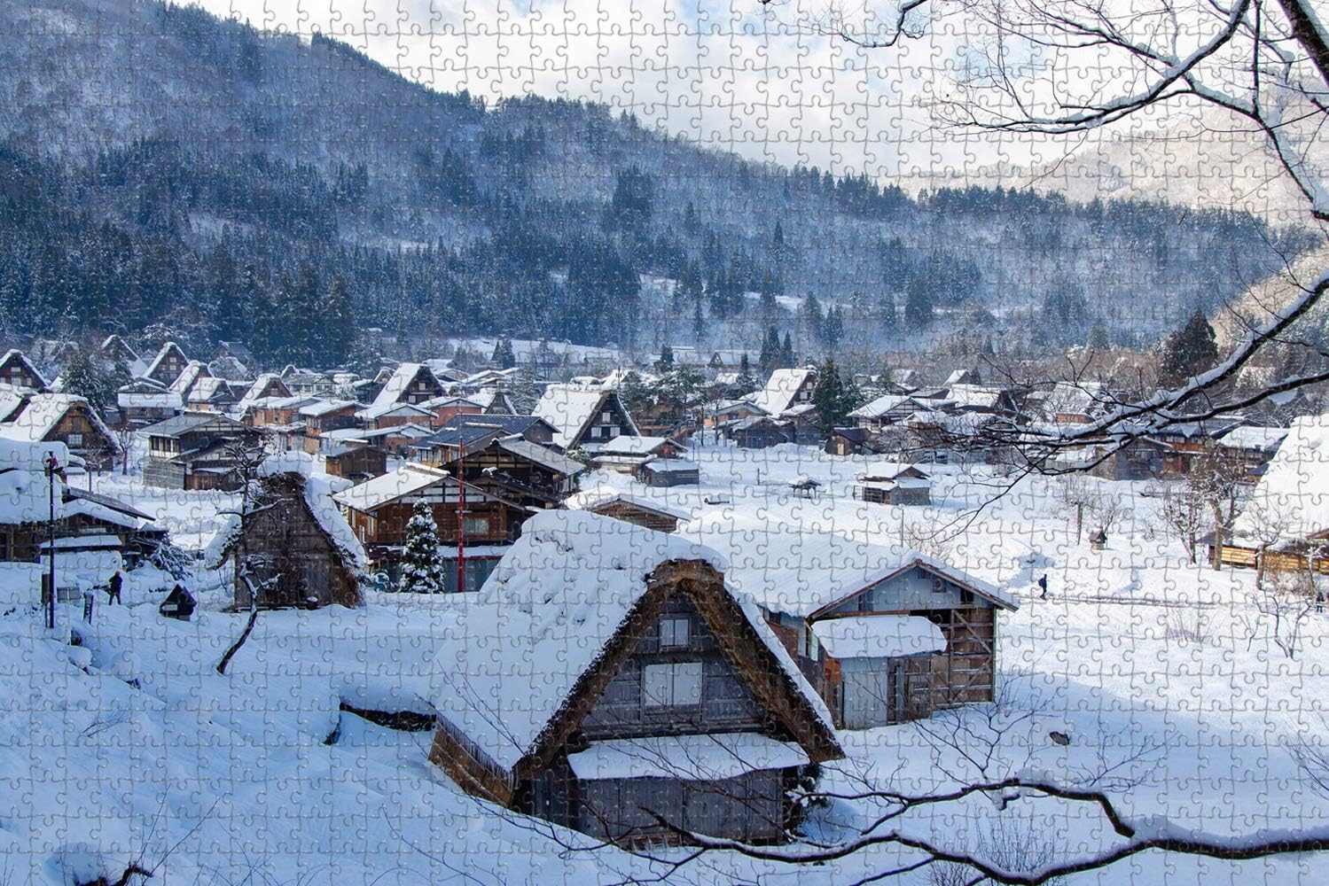 Carleton College Northfield Minnesota USA Jigsaw Puzzle for Adults 1000 Piece Wooden Travel Gift Souvenir