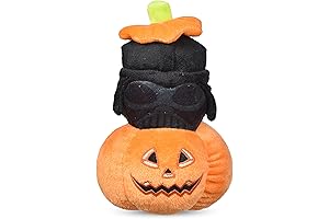 Darth Vader Dog Toy Spooktacular Squeaker Delight for Halloween Frolic