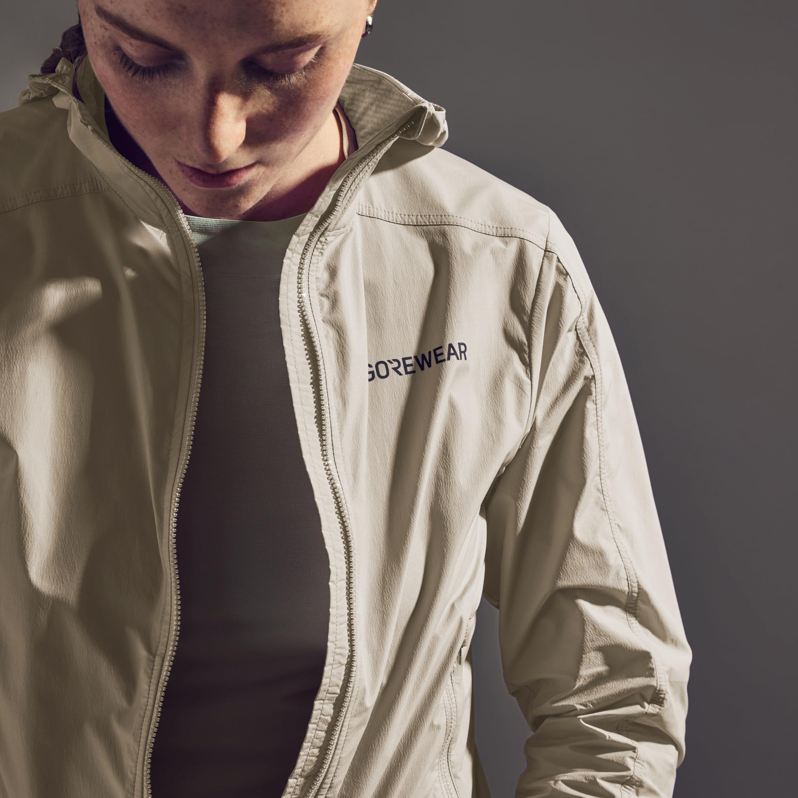 GORE WEAR Kurtka Kobiety Fernflow Windbreaker Mit Kapuze Damen