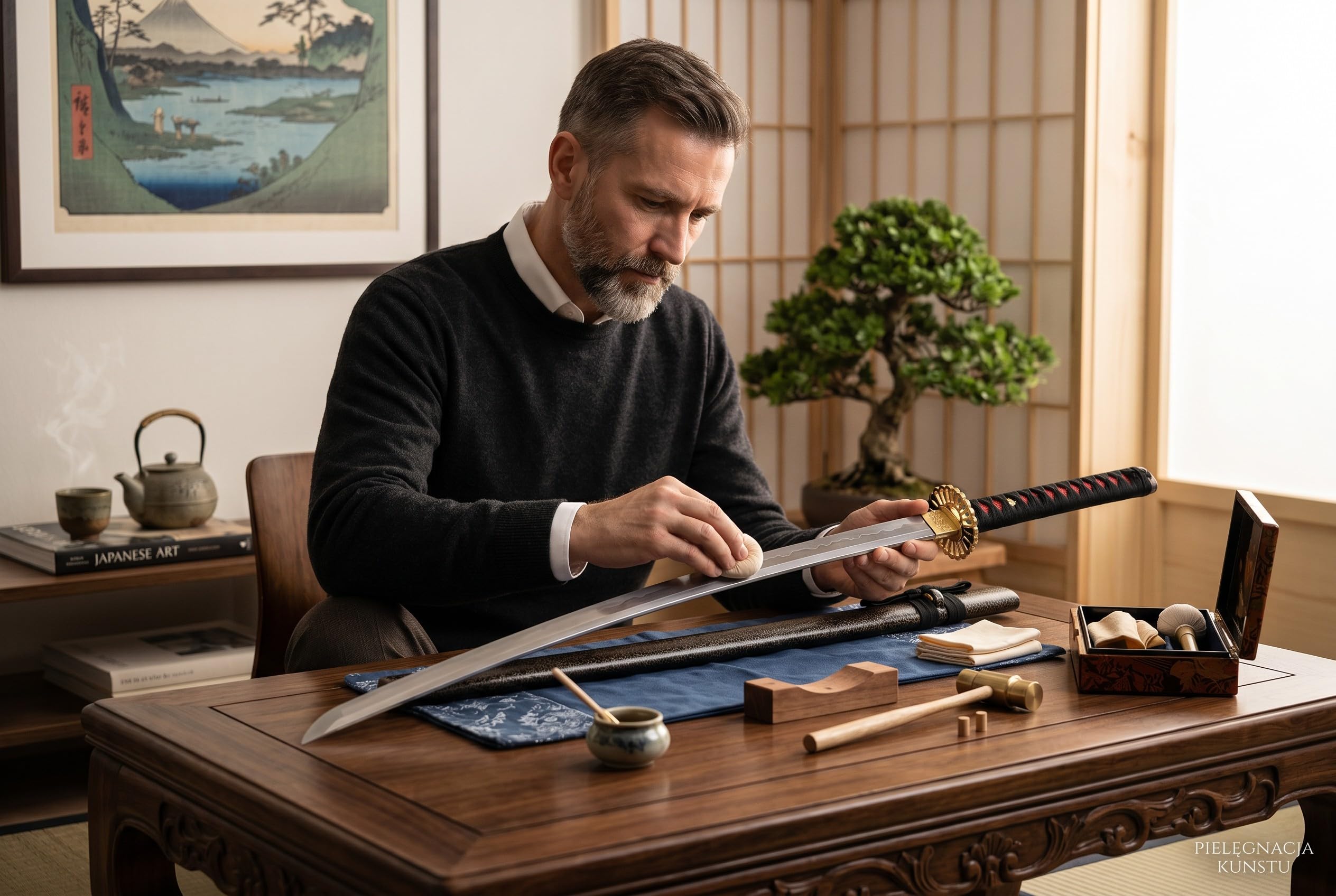 Lange Machete Katana Schwert Scharf Echt Zum Training Metall Stahl 1045 Samurai 100% Handarbeit nur für Erwachsene - 18 Jahre erforderlich DS077