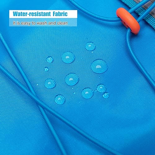 Miniatura 6 de Mochila de senderismo pequeña para niños o niñas, de 3 a 6 años, apta para aventuras deportivas al aire libre, Azul, Pequeño, Mochila de senderismo