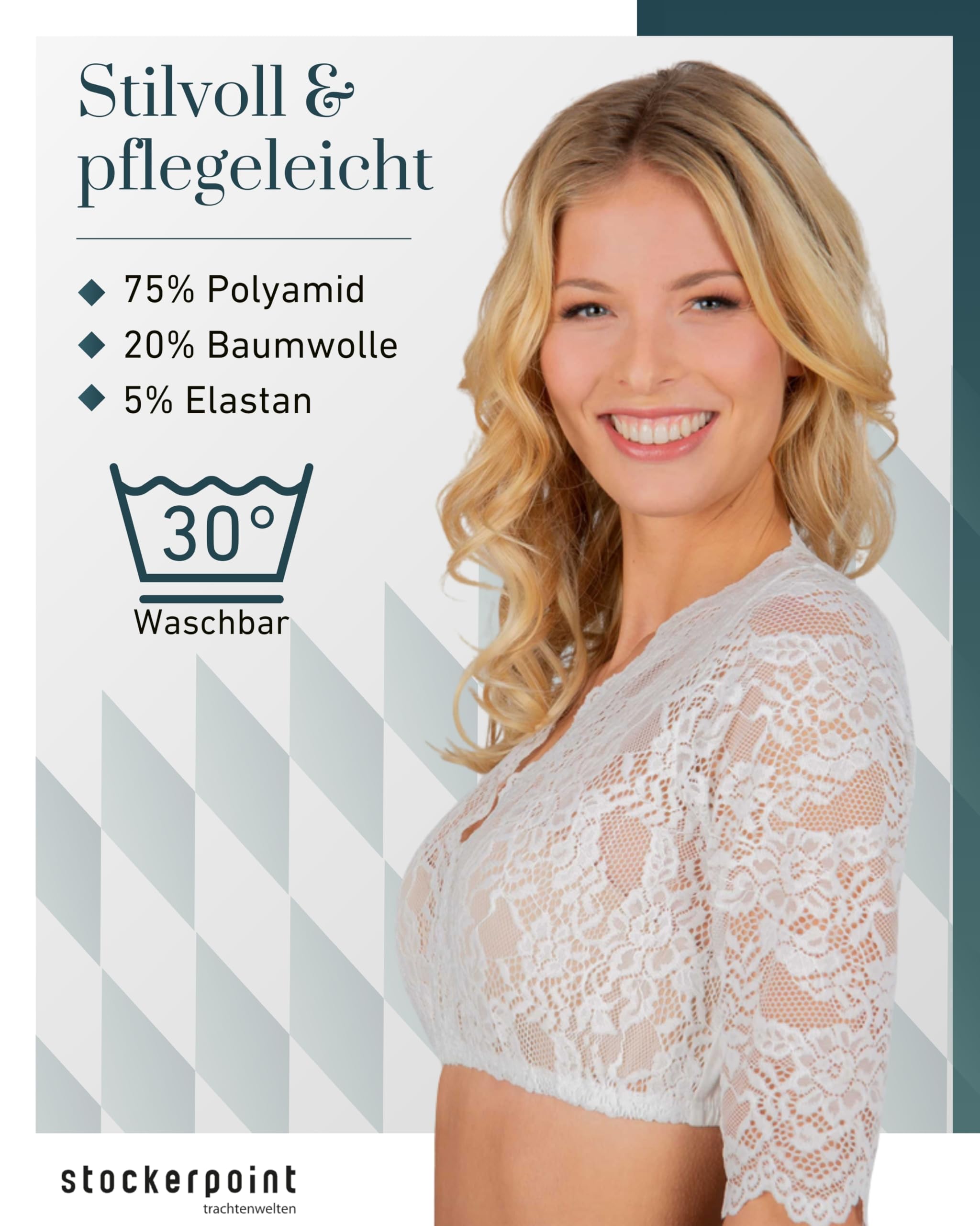 Stockerpoint Dirndlbluse Alaya