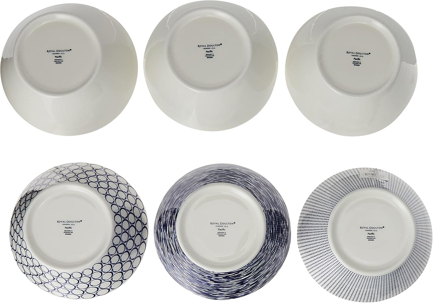 Royal Doulton James Bond Royal Doulton Pacific Tapas Plates Set
