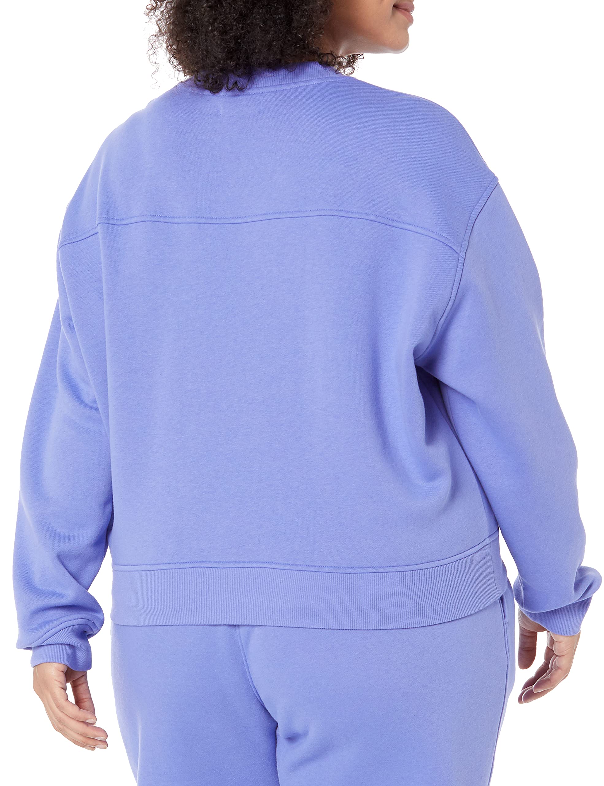 Amazon Essentials Sudadera corta de hombros caídos (disponible en tallas grandes) Mujer