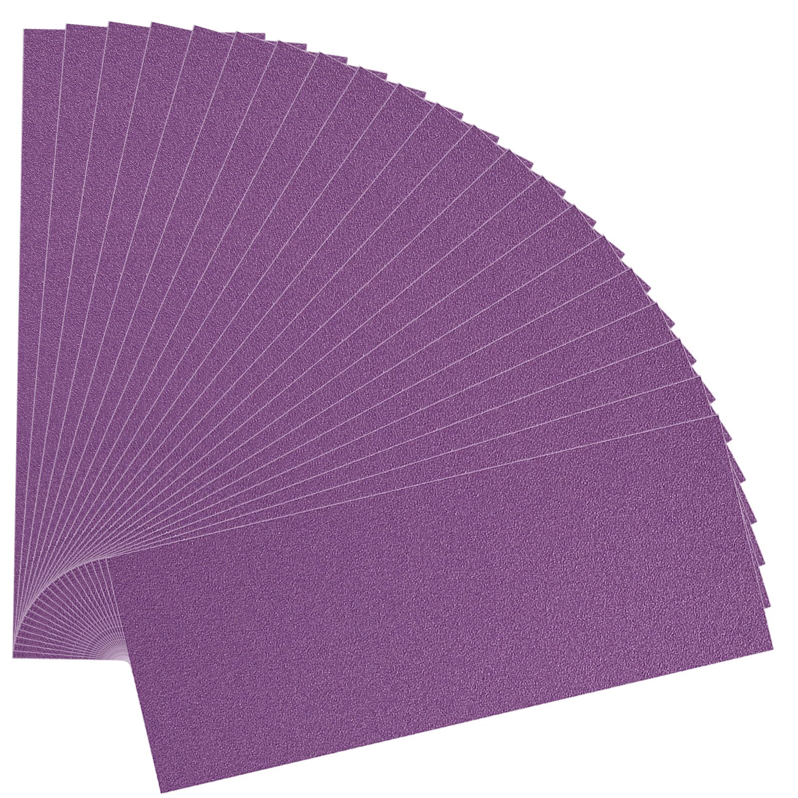 STEBRUAM 21 Sheets Sandpaper,180 Grits Wet and Dry Polishing for Metals Walls Wood Furniture,9x3.6 Inch Sand Paper (Purple)