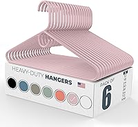 Vista 134 de Neaties - Perchas resistentes para ropa, paquete de 18 – Fabricadas en EE. UU. – Capacidad de 8 libras, perchas de plástico para ropa de adultos