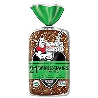 Vista 1 de Dave's Killer Bread 21 granos enteros y semillas, pan orgánico de grano entero, pan de 27 onzas