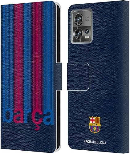 Miniatura 9 de Head Case Designs Officially Licensed FC Barcelona Mon Barca Campions Leather Book Wallet Case Cover Compatible with Motorola Moto Edge 30 Fusion