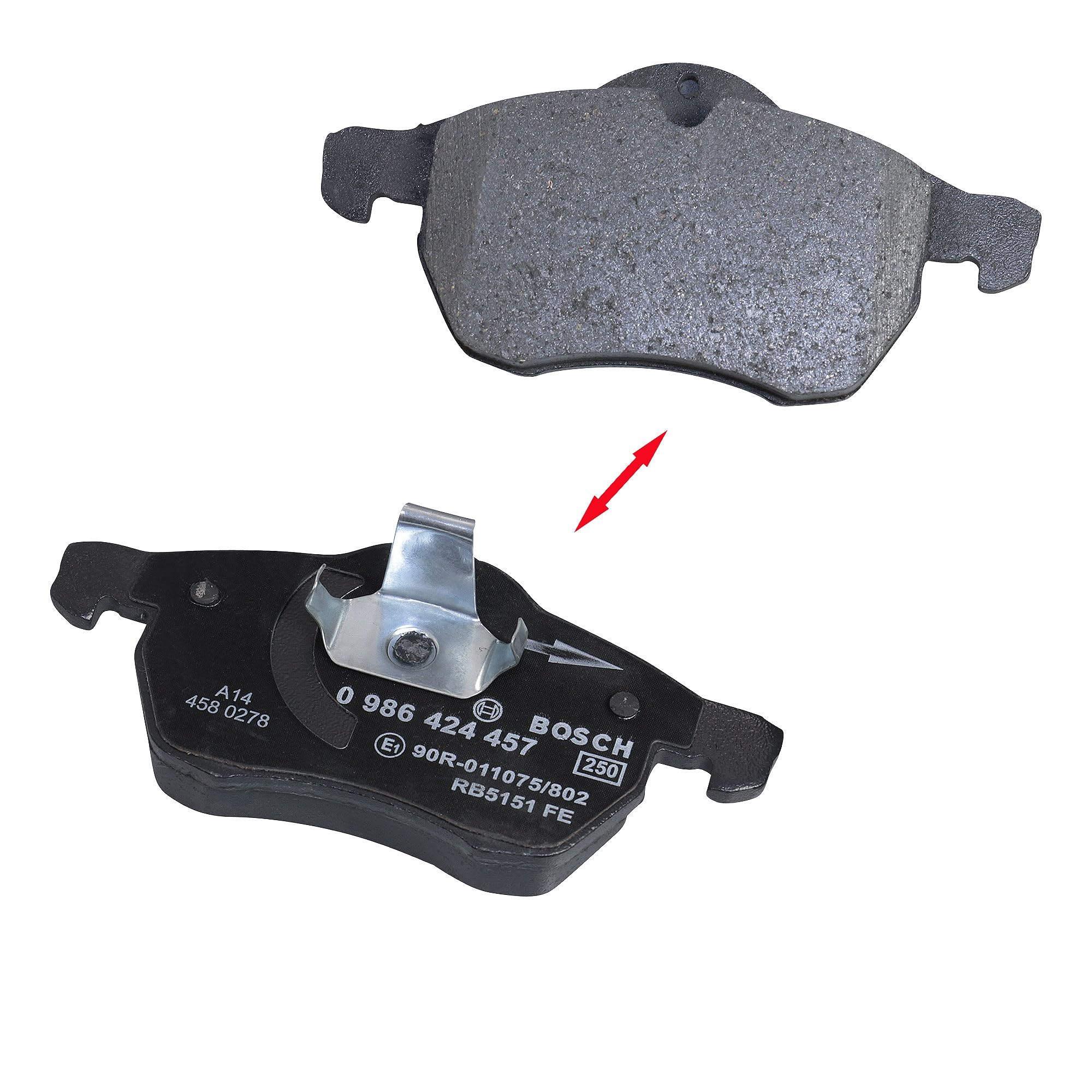 Bosch Bp1490 Plaquettes De Frein - Essieu Arrière - Certification Ece