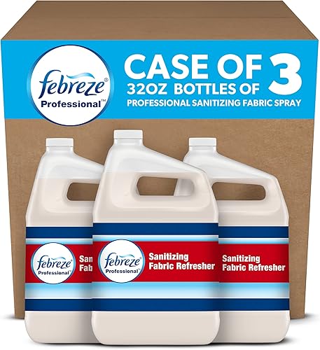 P&G Professional - 37000721366 Febreze - Refrescante profesional de telas desinfectantes, repuesto desinfectante a granel para todas las telas en