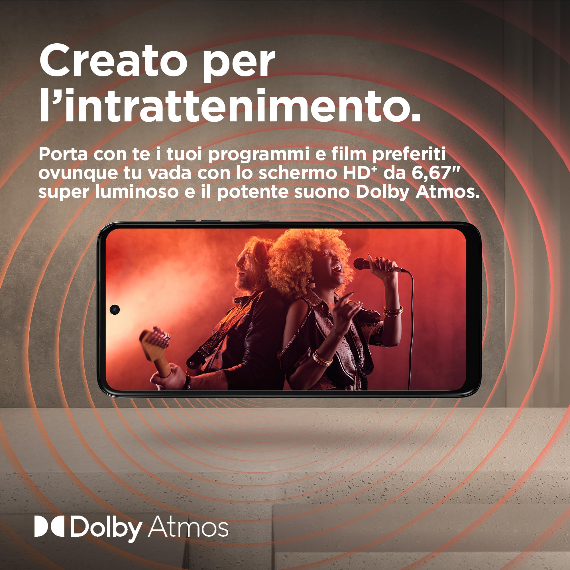 Motorola Moto G05 Plum Red 256GB - 50MP + Anti-Flicker - Dettaglio