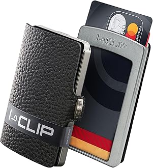 Original Mini Wallet with Moneyclip - Slim Wallet - Leather Wallet - Premium Wallet - Cardholder