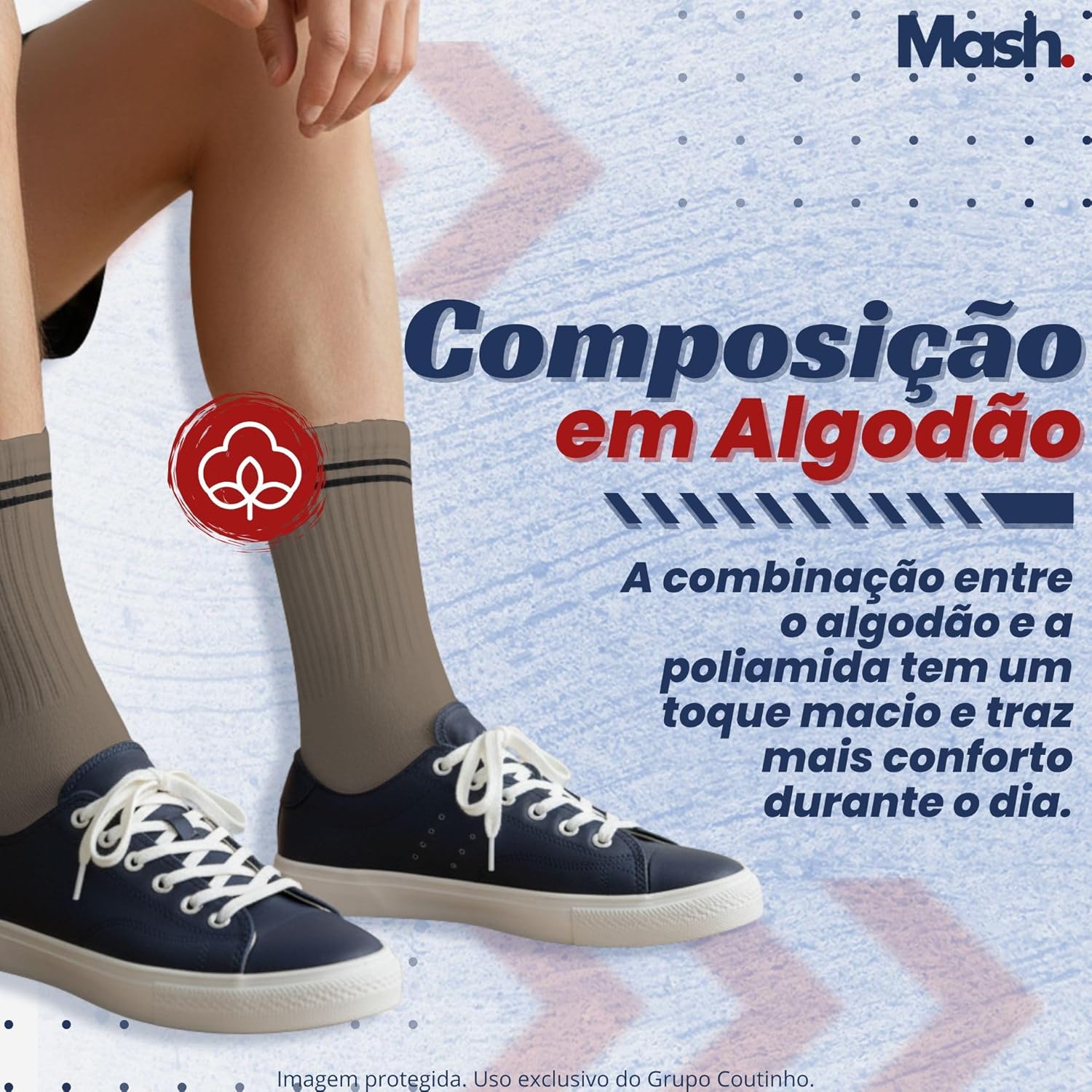 Meia Mash Cano Longo Esportiva Academia Masculina em promoção! Veja a oferta e mais achadinhos de Moda íntima 3 Hoje é o melhor dia para comprar Meia Mash Cano Longo Esportiva Academia Masculina com aquele preço maroto! Promoção! Aproveite a oferta! 3