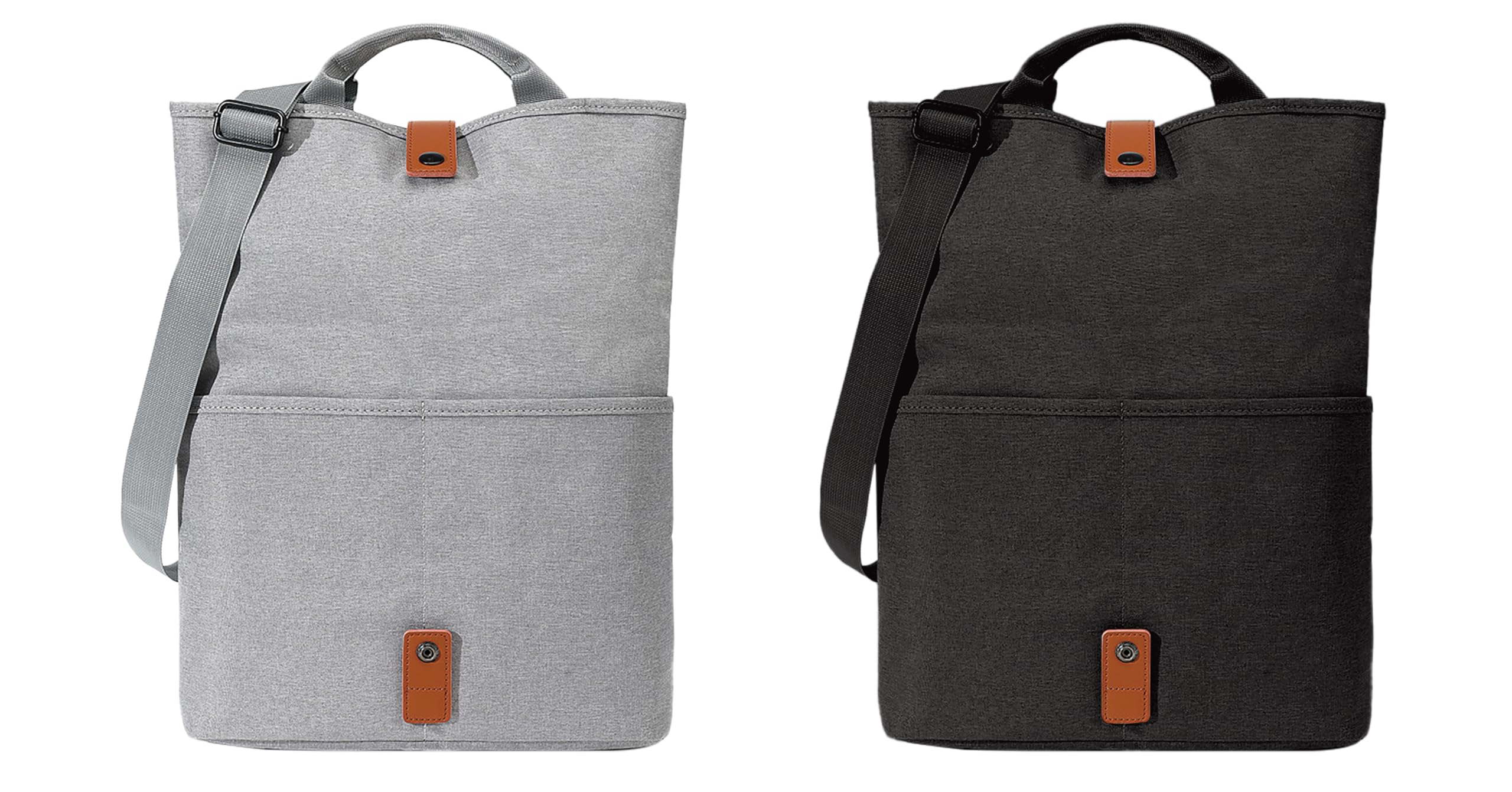 Tote Bag & Messenger bag 2-in-1 | Tote bags for women branded aesthetically styled laptop messenger bag with multiple pockets