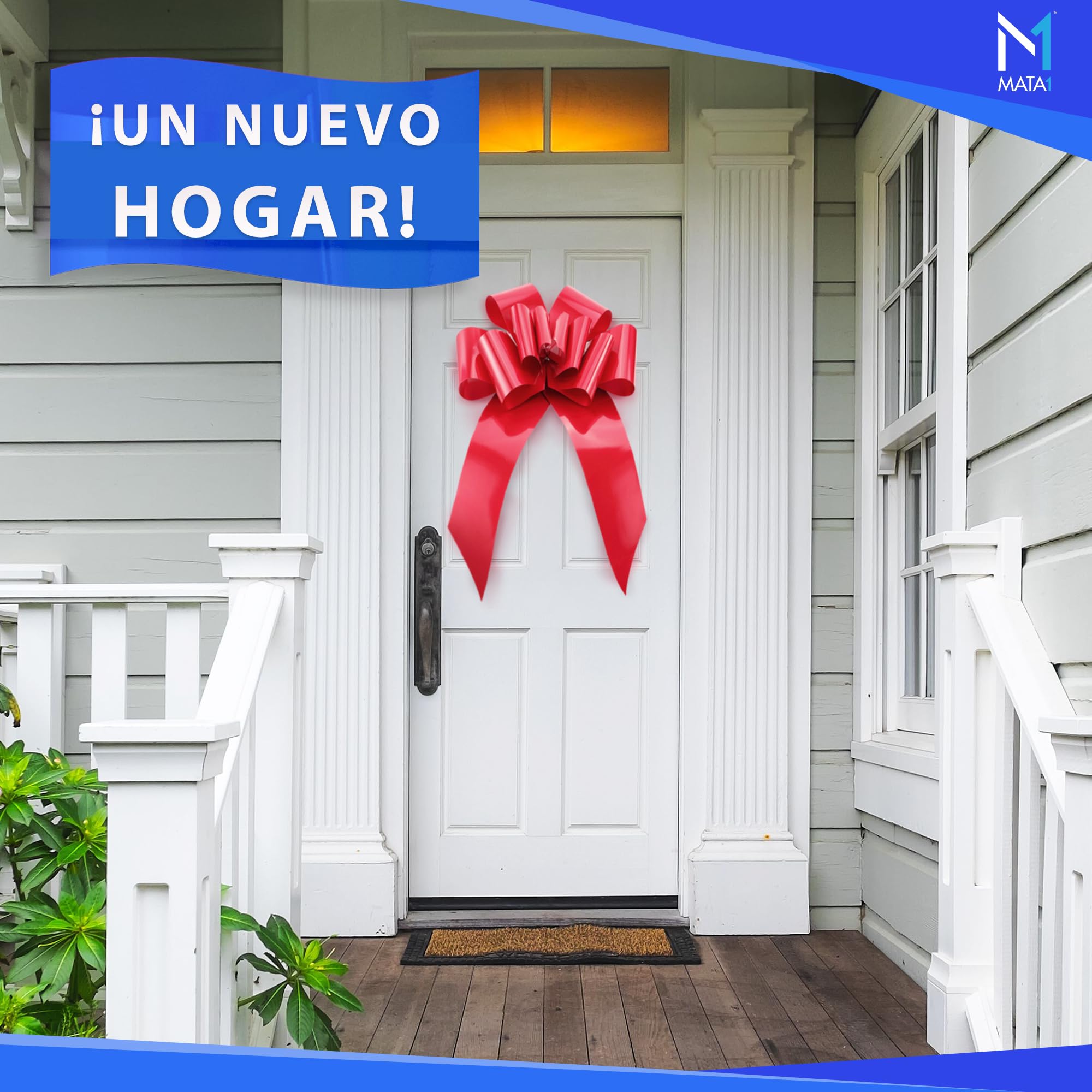 Lazo Gigante para Coche Rojo 76 cm 30 Pulgadas para Envolver Regalos