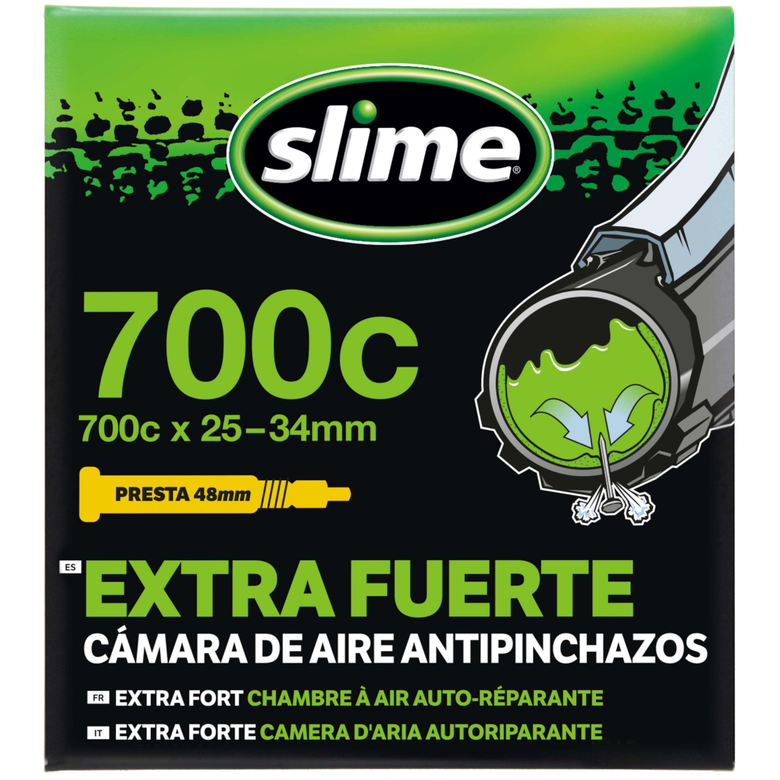 Slime 30061 Cámara Interior de Bicicleta con Sellante de Pinchazos Slime, Sellado Autónomo, Prevenir y Reparar — view 17