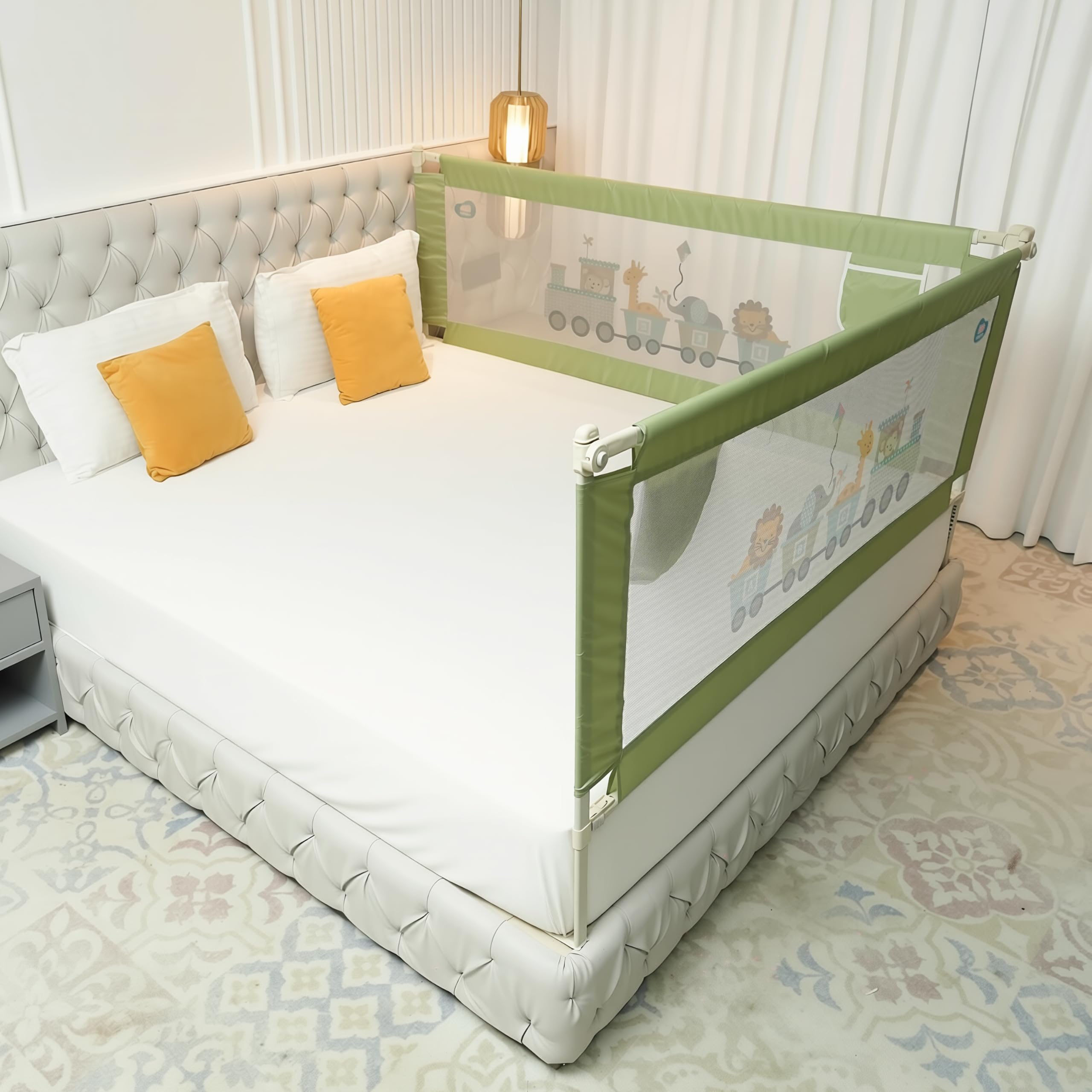 Kids Bed Rail Guard - Baby Safety Side Wall -24