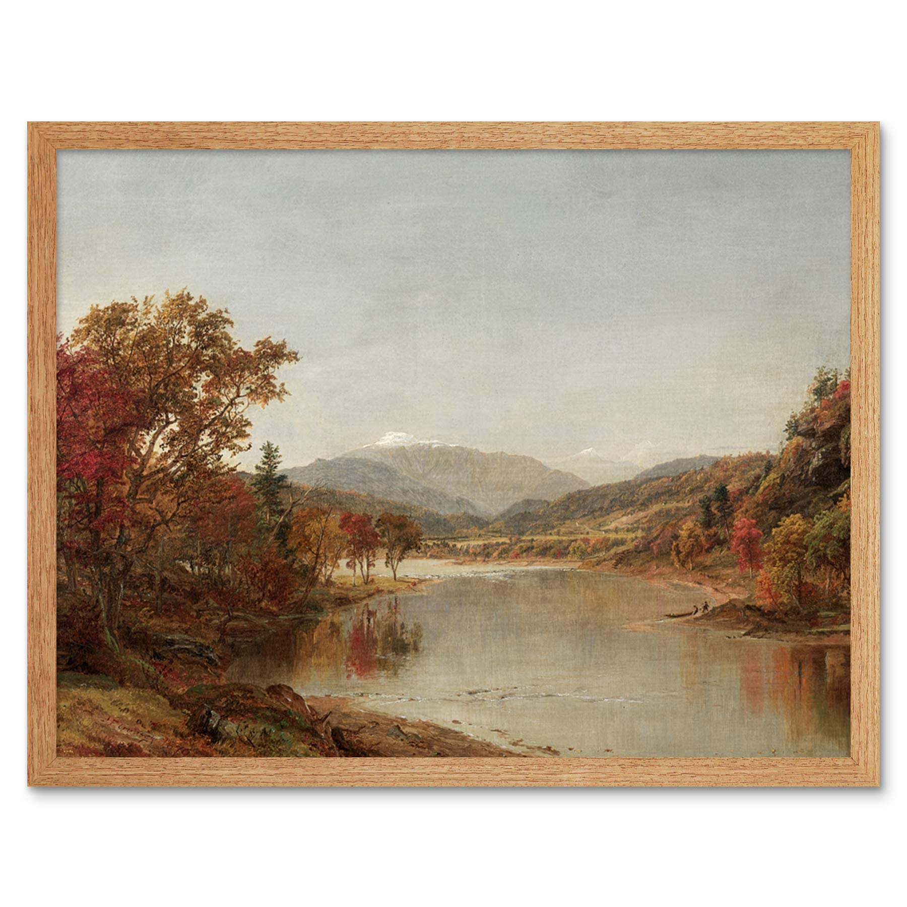 Artery8 Cropsey Mount Washington New Hampshire Art Print Framed Poster Wall Decor 12x16 inch