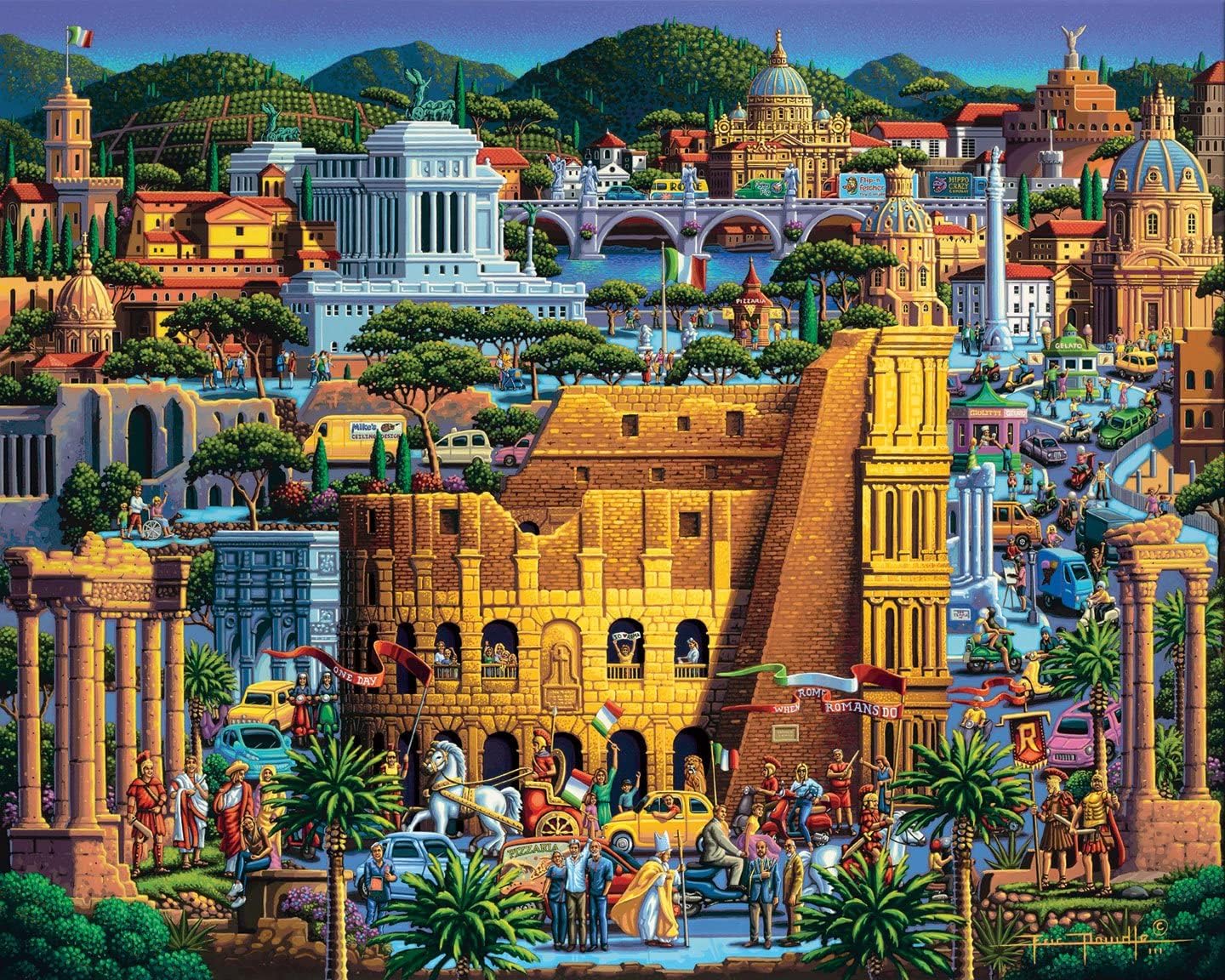 Dowdle Jigsaw Puzzle - Rome - 500 Piece