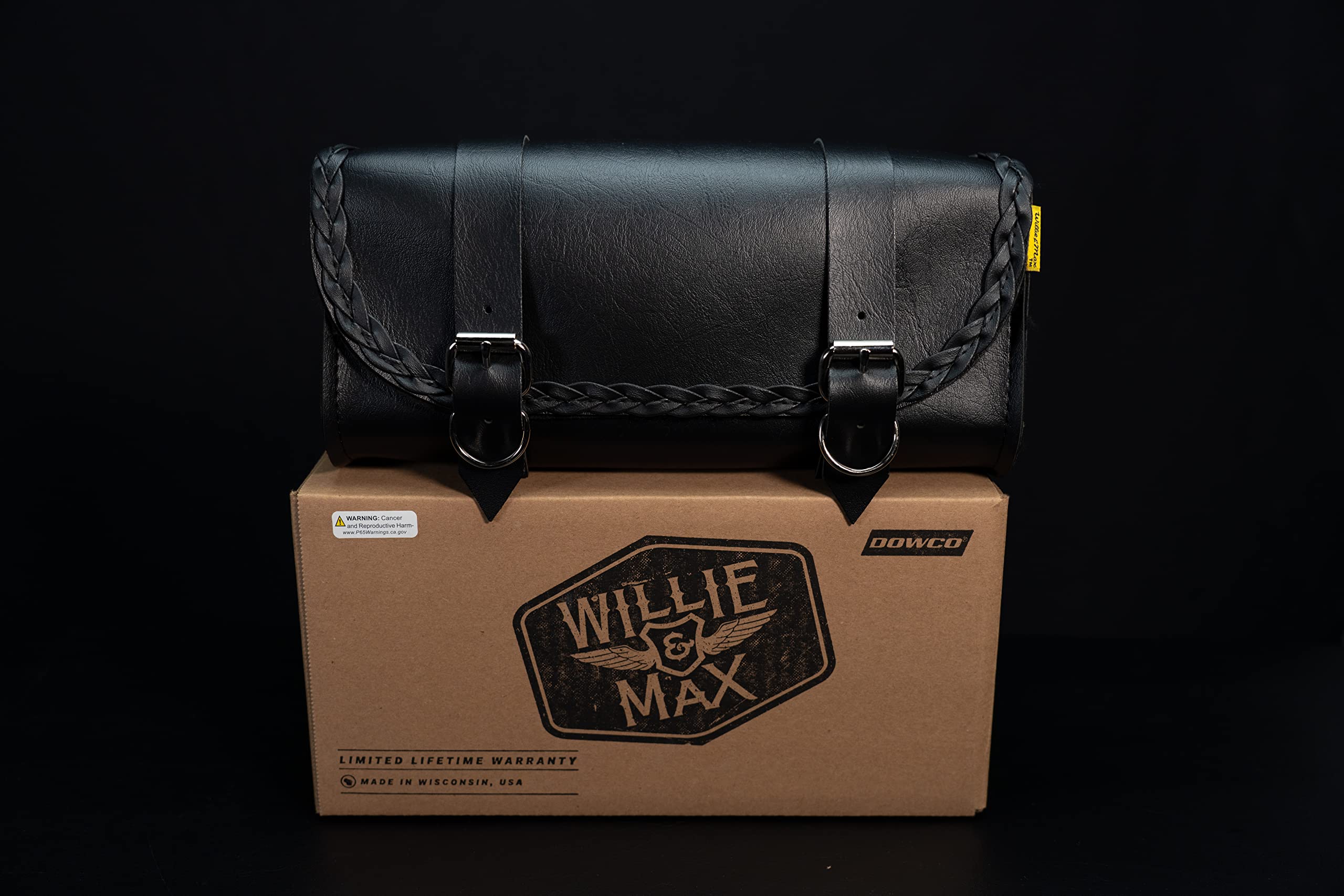 Bolsa Trenzada para Herramientas Willie and MAX de Color Negro